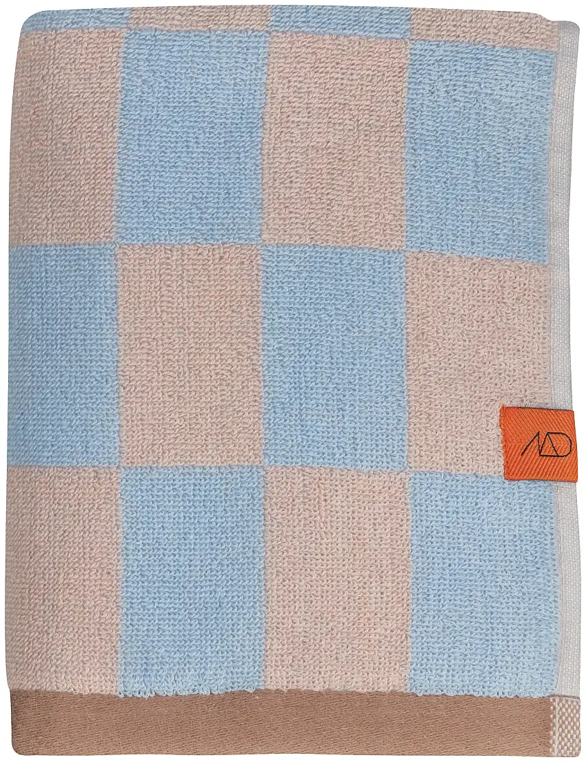 Mette Ditmer RETRO Gæstehåndklæde Light Blue 50 x 90 cm
