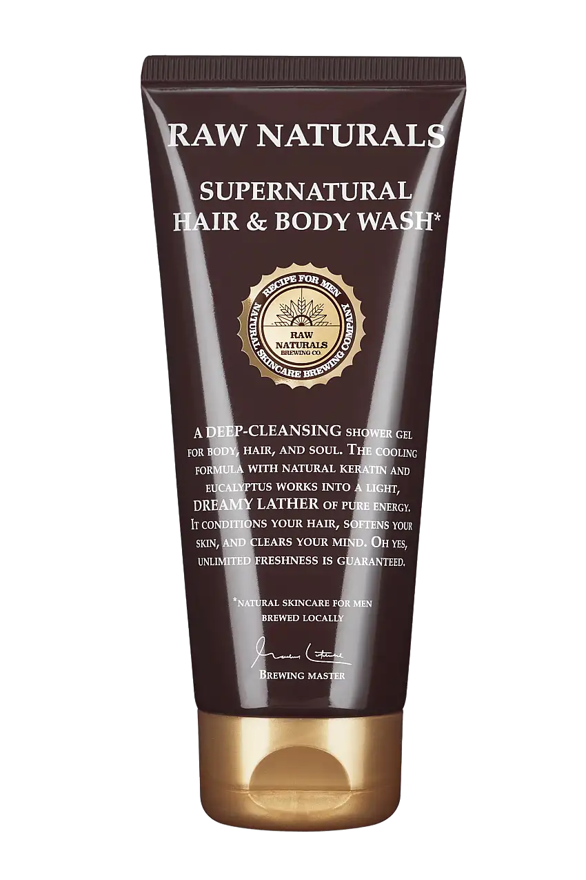 Raw Naturals Supernatural Hair & Body Wash (200 ml)