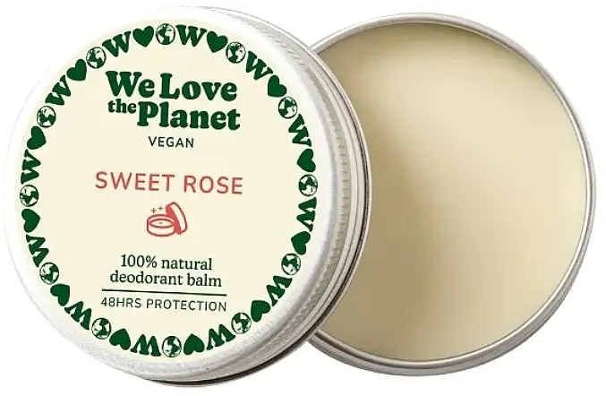 Sweet Rose naturlig cremet deodorantbalsam 41273546
