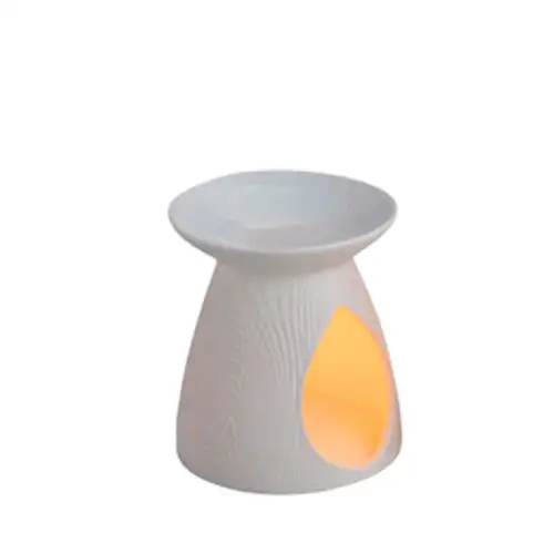 Duftlampe Dråben Wood H: 10 Cm / B: 12 Cm