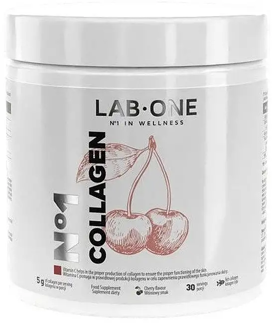 Kosttilskud "Kollagen" til hår, hud og negle, kirsebærsmag 12286275