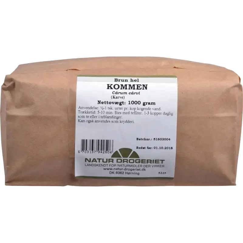 Natur Drogeriet Kommen Hel Brun (1000 gr)