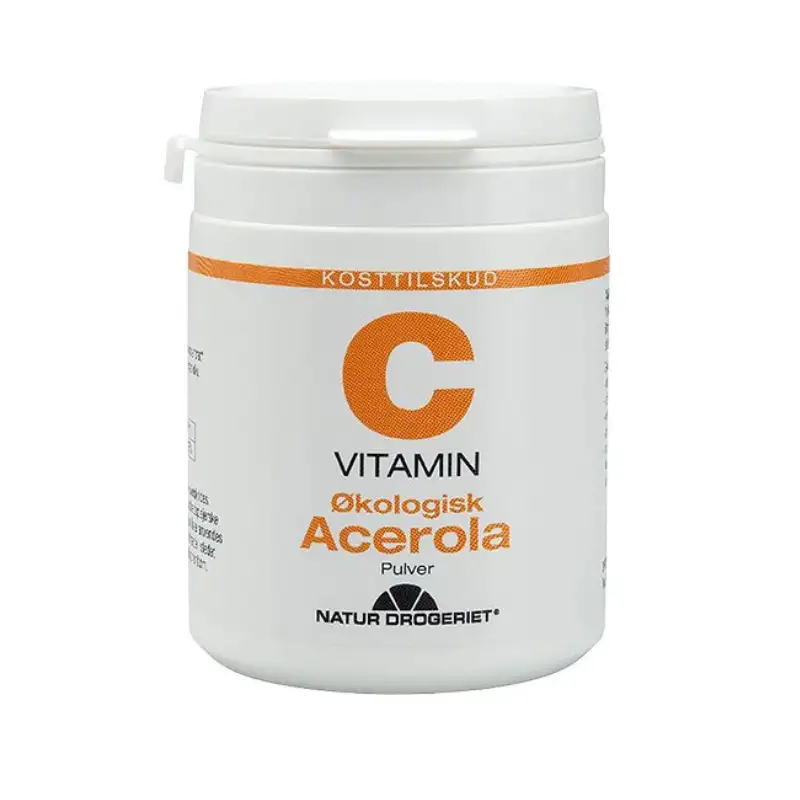 Natur Drogeriet - Acerola C-pulver - Økologisk - 100g.