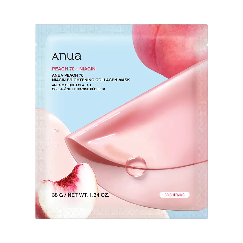 Anua - Peach 70 niacin Brightening Collagen Mask