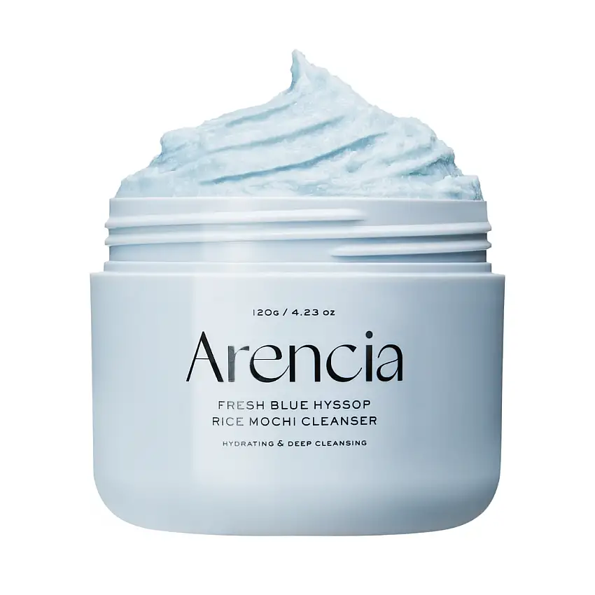 Arencia - Fresh Blue Hyssop Rice Mochi Cleanser