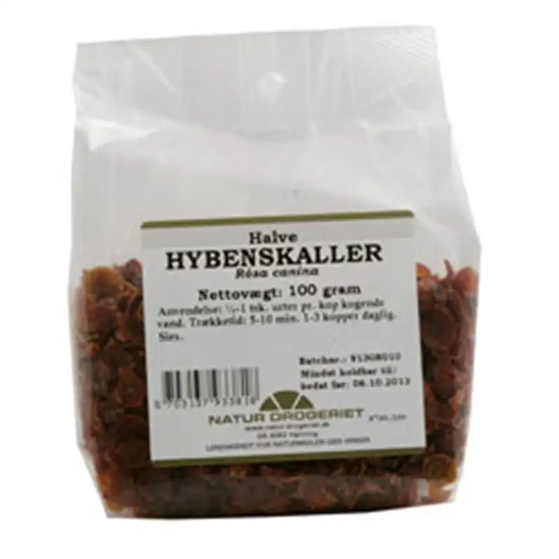 Natur Drogeriet Hybenskaller halve 100 gr.
