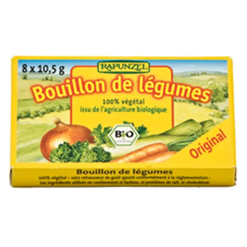 Grøntsagsbouillon 8 x 10 gr Ø (80 gr)