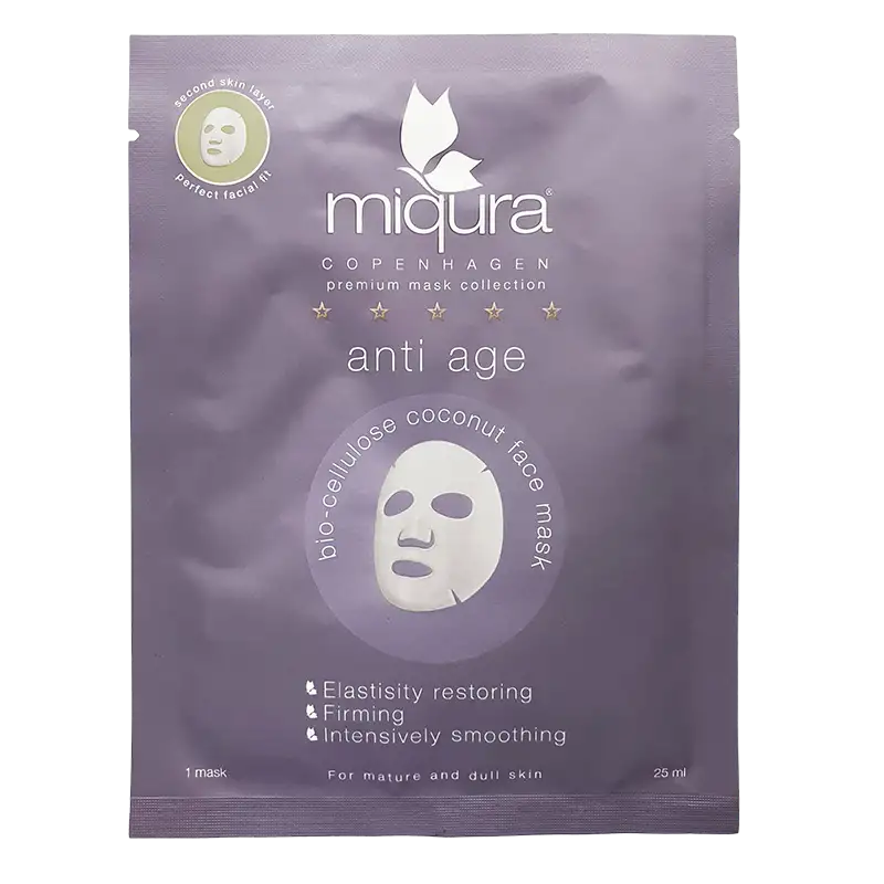 Miqura Anti Age Sheet Mask 1 stk.