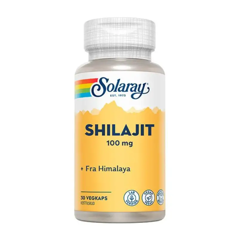 Solaray - Shilajit - 30 kapsler
