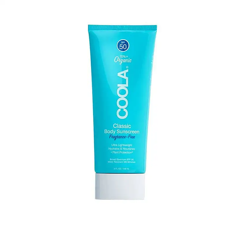 COOLA - Classic Body Lotion Fragrance-Free - SPF 50, 148 ml (gl. emballage)