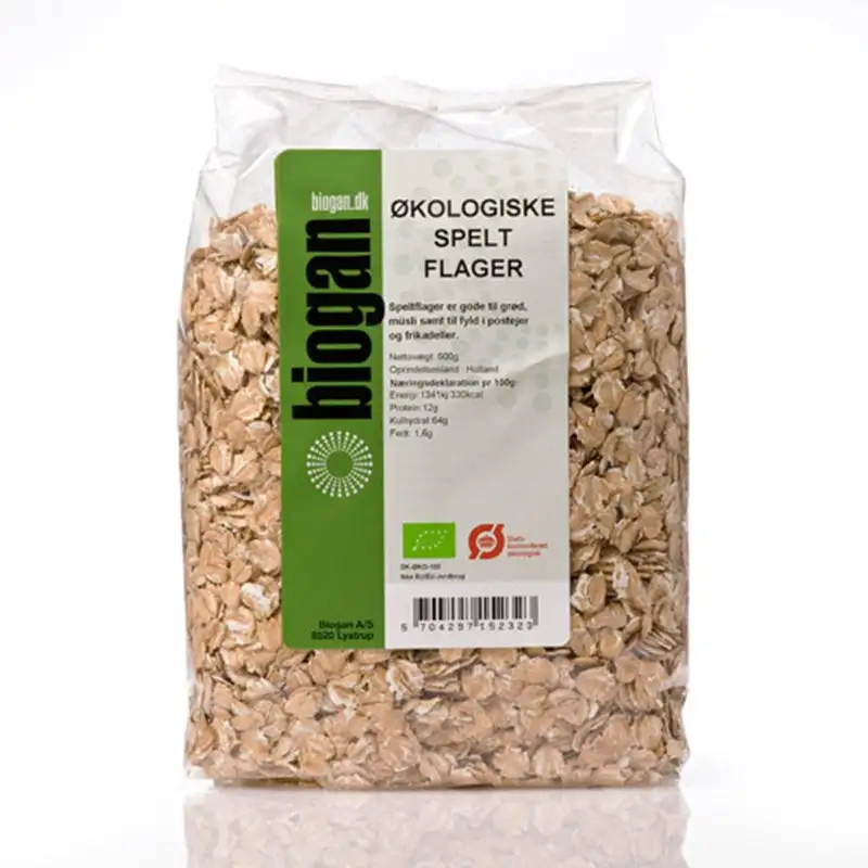 Biogan Speltflager Ø (500 gr)