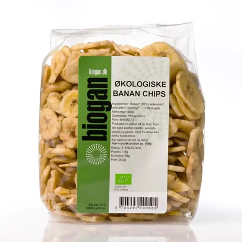 Biogan Bananchips Ø (400 gr)