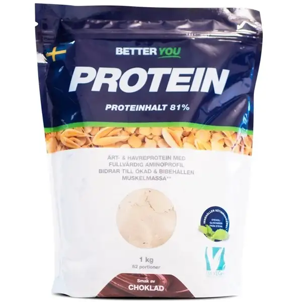 Better You Ärt- och havreprotein Choklad 1 kg