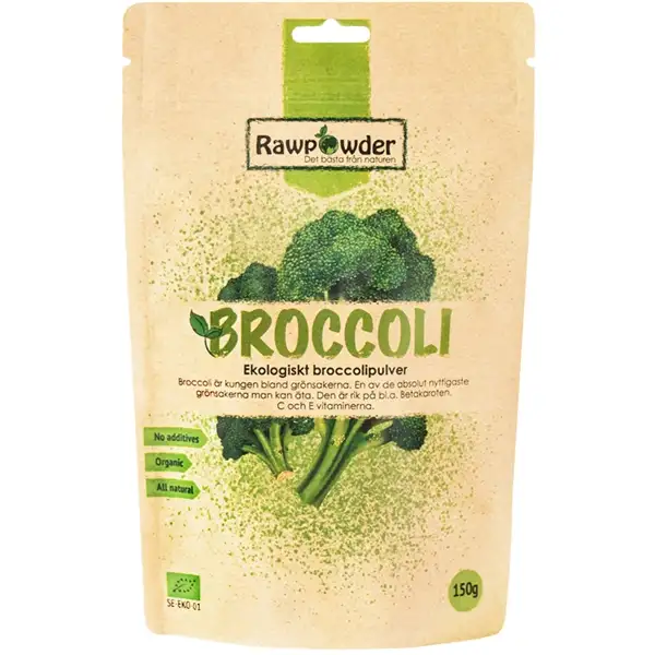 Rawpowder Broccoli pulver EKO