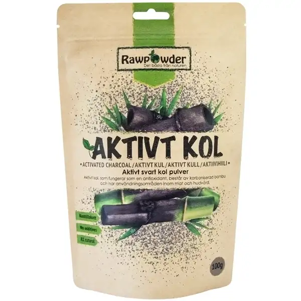 Rawpowder Aktivt Kol