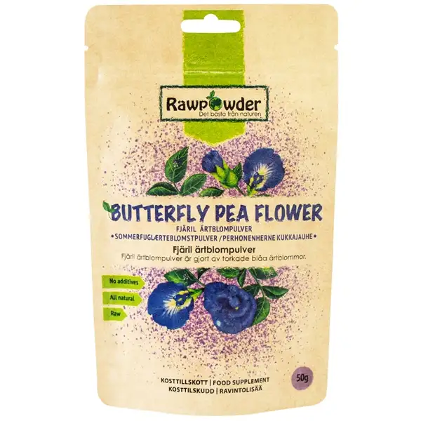 Rawpowder Butterfly Pea Flower pulver