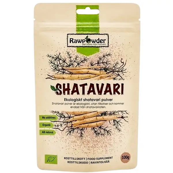 Rawpowder Shatavari Pulver