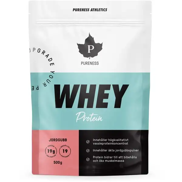 Pureness Athletics Whey Protein Jordgubb
