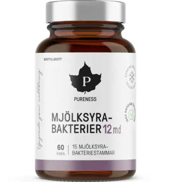 Pureness Mjölksyrabakterier 12 md