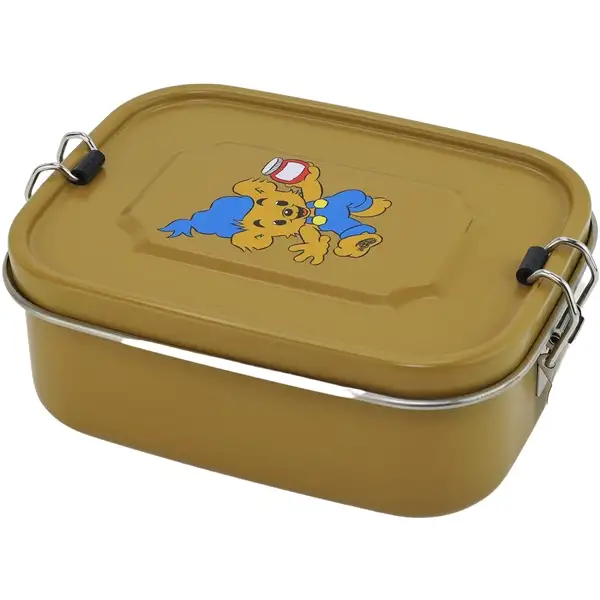 Bamse Madkasse i Metal