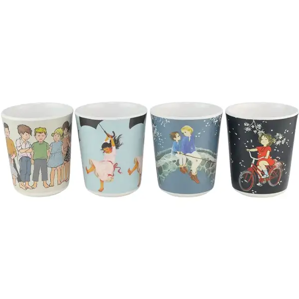 Astrid Lindgren Samlerkrus Pakke med 4 stk.