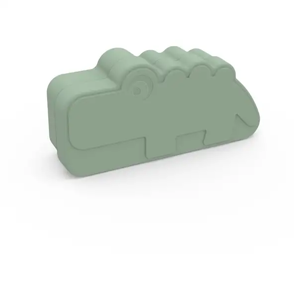 Done By Deer Green Lunch Box Croco