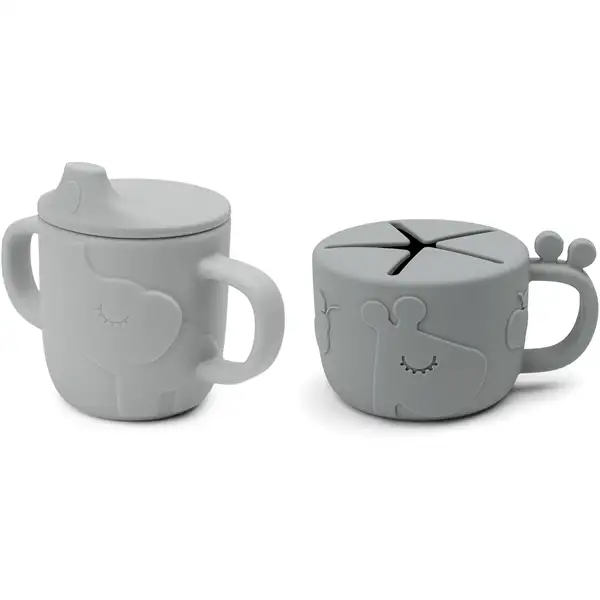 Done By Deer Spout/Snack Cup Set Deer Friends