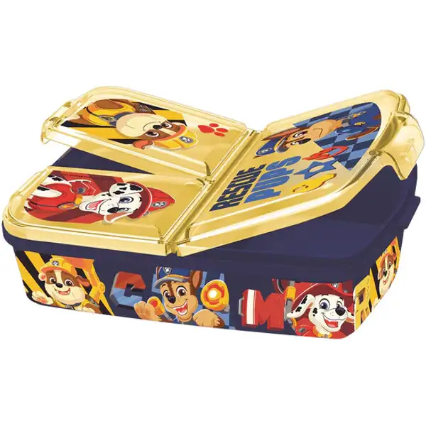 PAW Patrol Madkasse med 3 Rum Blå