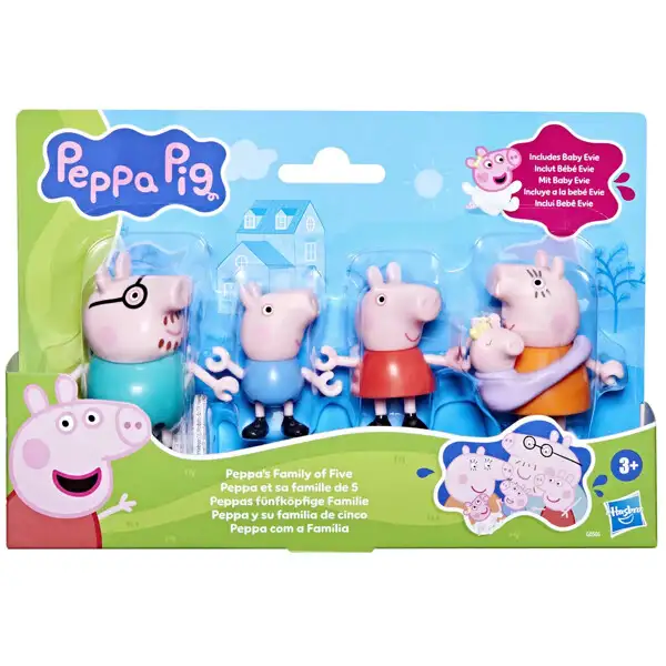 Peppa Pig Familie 5-Pak