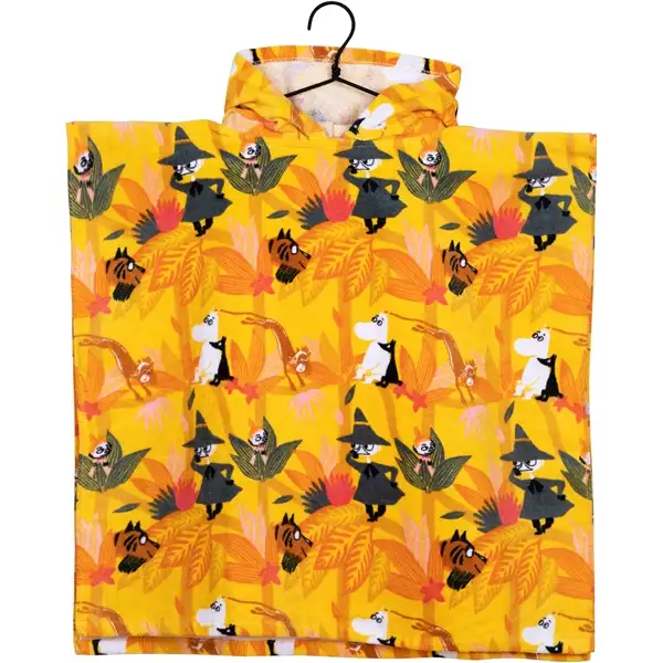 Mumi Trækrone Badeponcho Gul