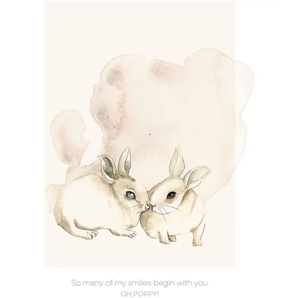 Oh, Poppy! Poster 21 x 30 cm