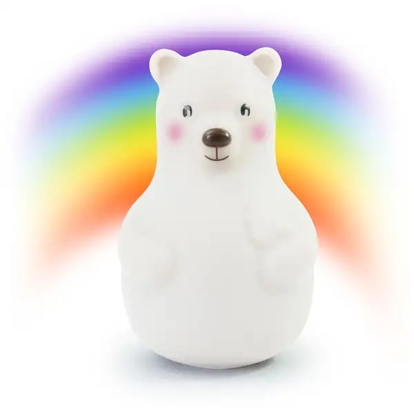 Pabobo Natlampe Farvesensor Bjørn