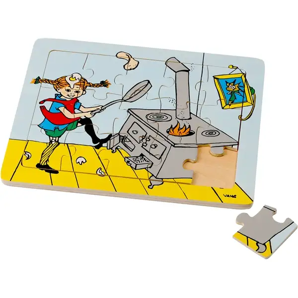 Pippi Puslespil Rampussel 15 brikker