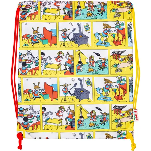 Pippi Hippa Gymnastikpose Energisk Gul