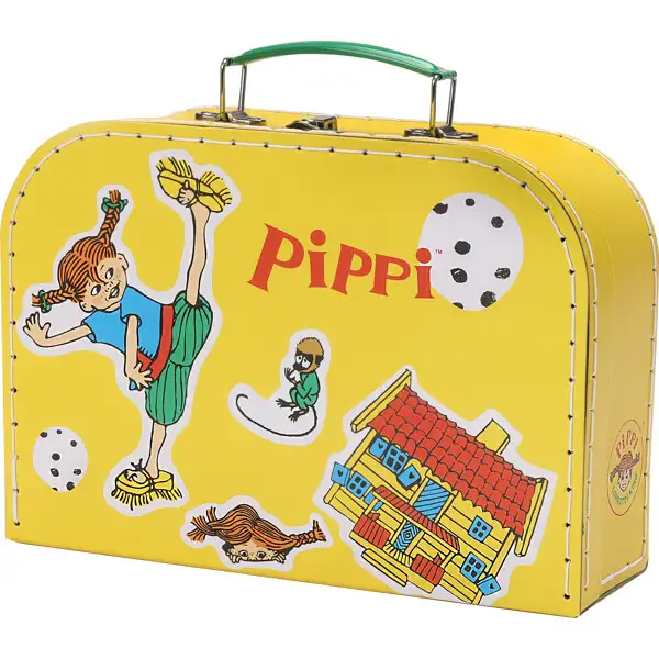 Pippi Papkuffert 25 cm Gul