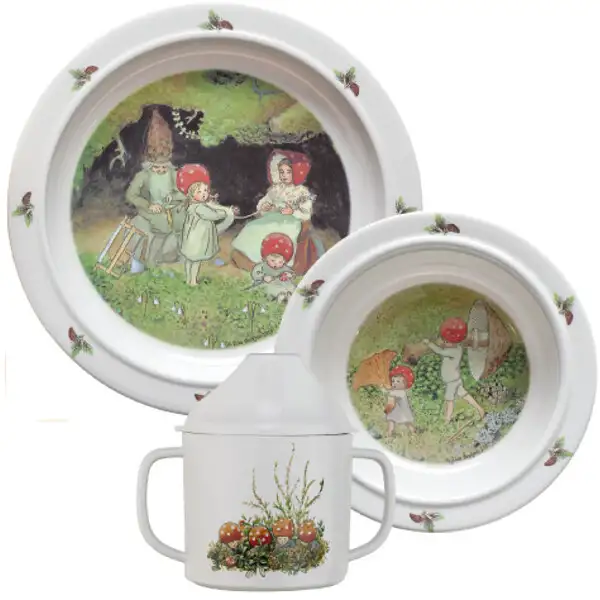 Beskow Tomebobørnene Børneservice 3-dele