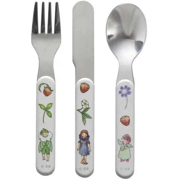 Beskow Blomsterbørn Børnebestik