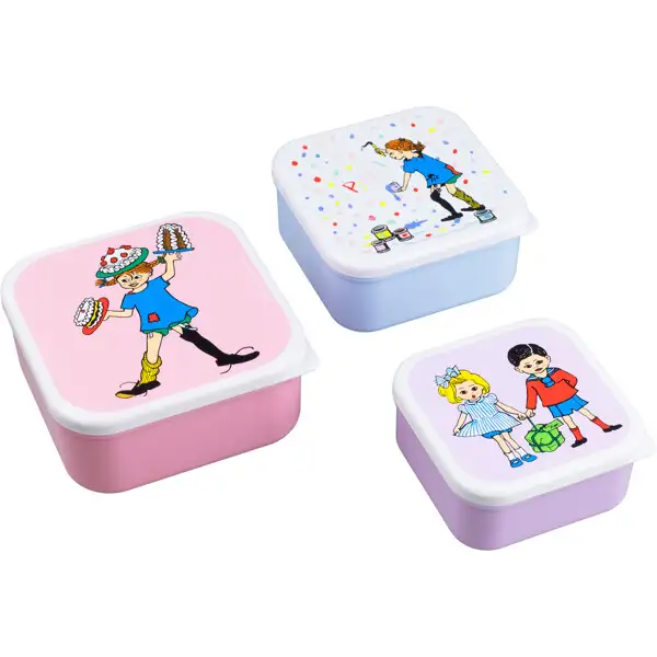 Pippi Fødselsdag Snackboks 3-pak