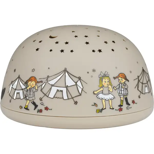 Pippi Langstrømpe Natlampe Stjernehimmel Musik