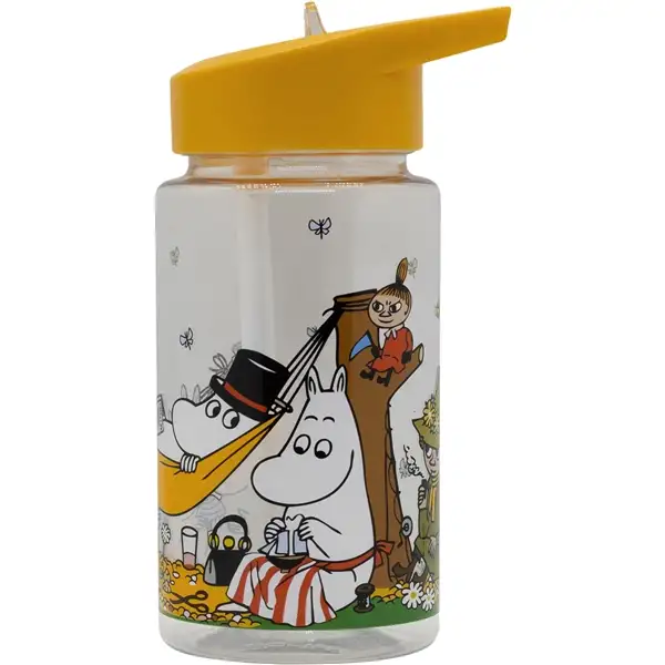 Vandflaske Mumitroldene Skærgården Gul