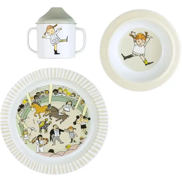 Pippi Cirkus Børneservice 3 dele