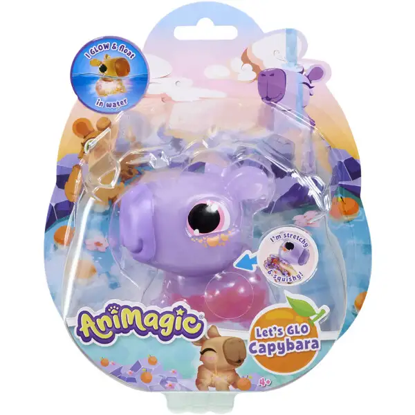 Animagic Let's Glo Kapivar Lilla