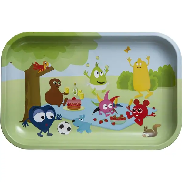 Babblarna Metalplade Stor