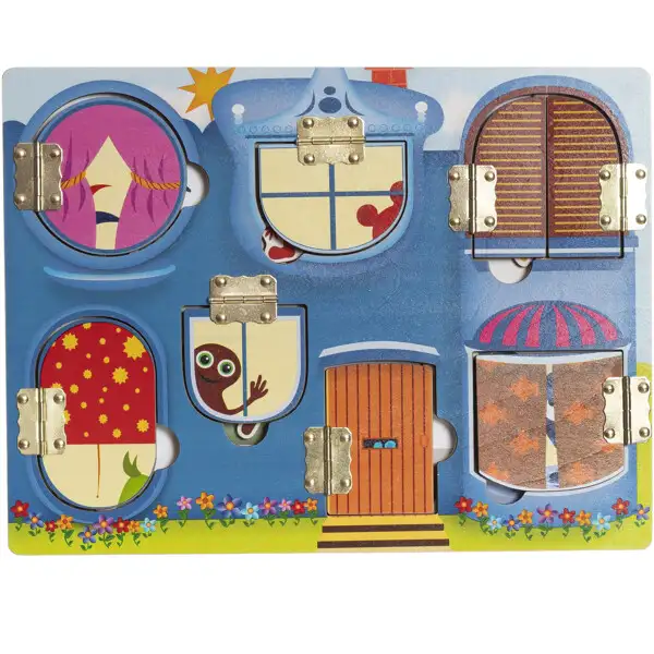 Babblarna Aktivitets puslespil i Mit Hus