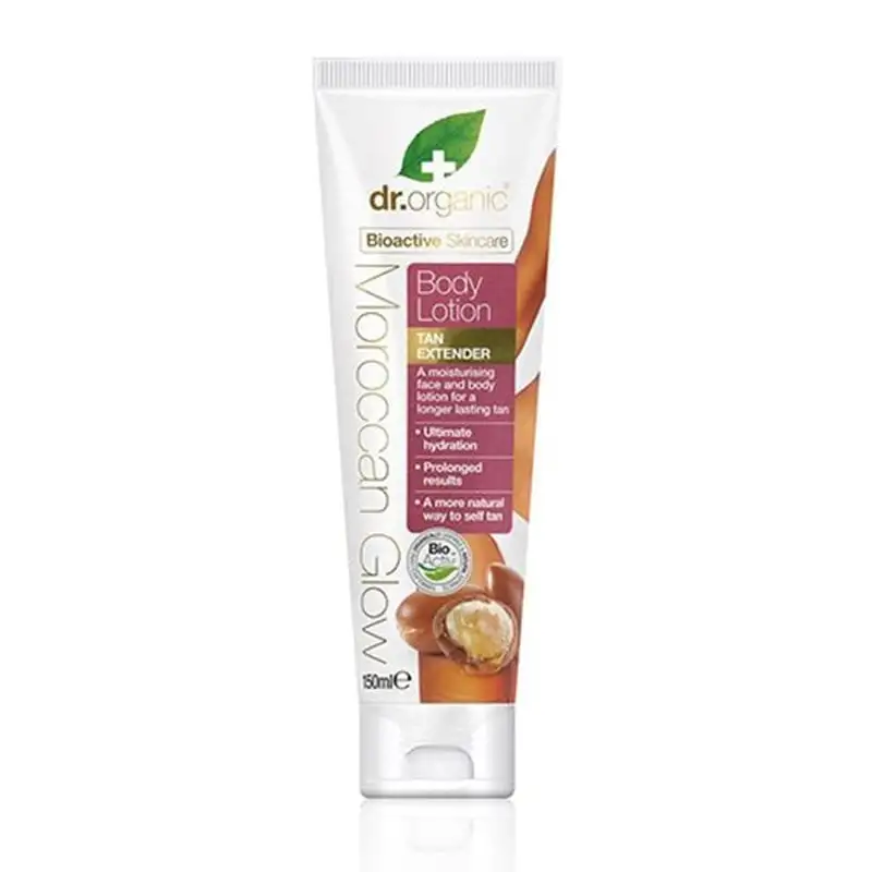 Dr. Organic Moroccan Glow Bodylotion tan extender (150 ml)