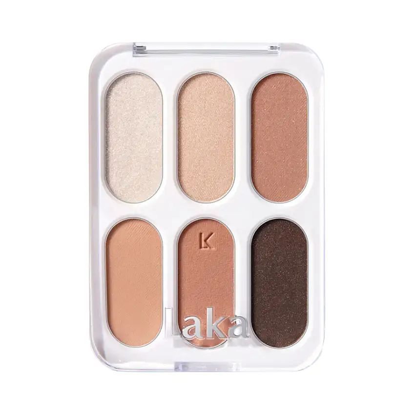 Laka - Forever6 Eye Palette (#04 Tan Peach)