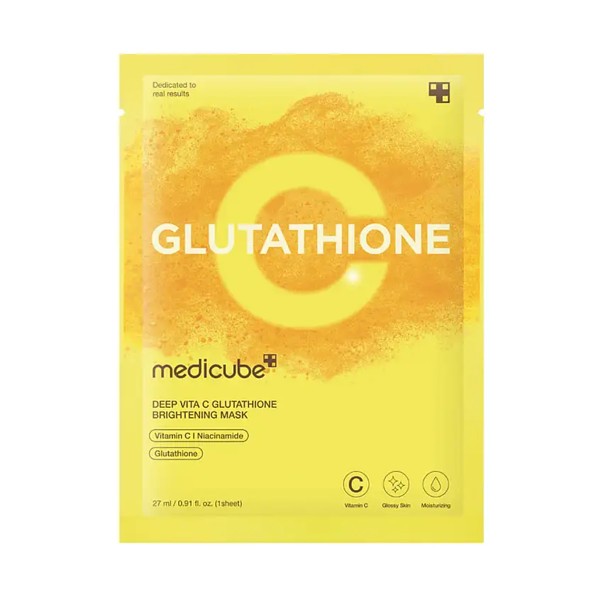 Medicube - Deep Vita C Glutathione Brightening Mask
