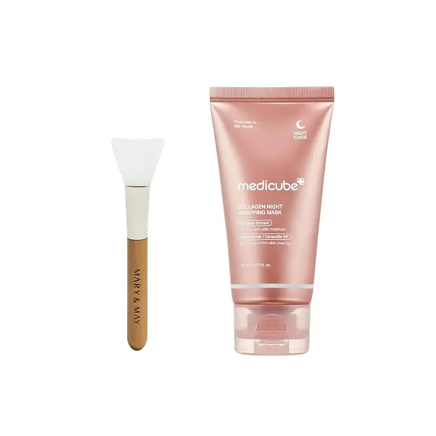 Medicube - Collagen Night Wrapping Mask & Brush