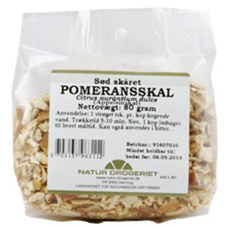 Natur Drogeriet Sød Skåret Appelsinskal (80 gr)