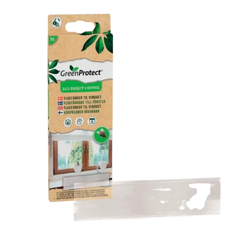 A Green Way Fluefanger til vinduet (6 stk)